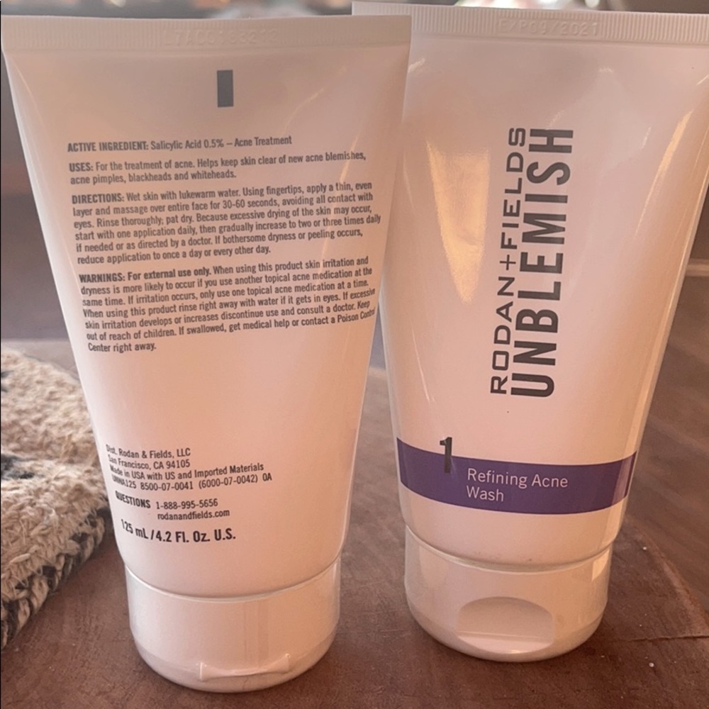 Acne wash